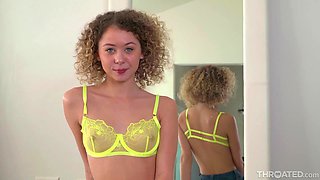 Allie Addison deepthroat porn video