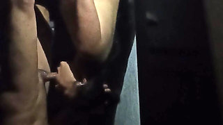 A delicious blowjob from a sexy schoolgirl