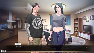 Naughty 2D cartoon poses for some steamy sex scenes