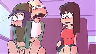 Animation Hermaphroditism Gumball Fuckfest In The Bus // UNCENSORED