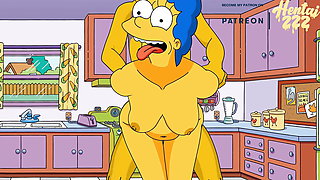 MARGE DOGGYSTYLE FUCKED HENTAI