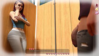 Helping the Hotties 35: Eve Rubbing Her Pussy in the Shower