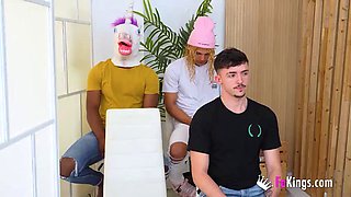 She-wolf Mia Gallardo tries our BLIND DATES! Shes ready to fuck any man Or even woman