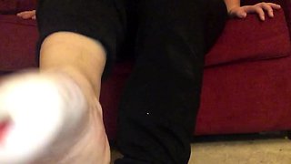 Amateur blondie solo anal masturbation