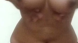 Indian College Girl Having Fun Alone at Home