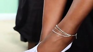 Hot Black Maid Does Some Webcam Black and Ebony