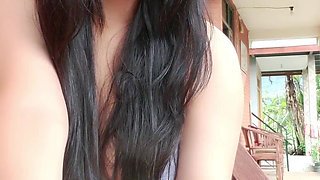 Masturbate Outdoor Girl Indonesian Village Girl