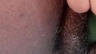 Fucking My Pussy with Powerful Vibrator Dildo