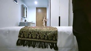 Sexy amateur blonde Russian web cam girl sucking on her toy