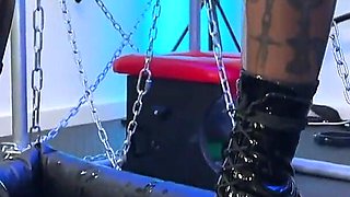 Solo 2: Showcasing Translucent Latex Outfit and Hankey’s Toys Strap-on