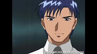 Hot Teen Anime Girl Bound and Fucked Hard by Evil Friends - Hentai Blowjob & Deep Throat