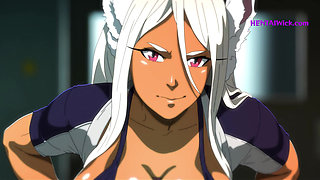 Mirko Caught Masturbating in the Changing Room (XXX Cartoon Porn)