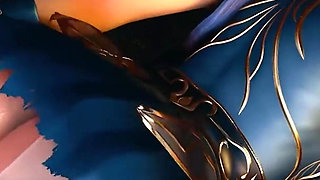 3D Horny Slut Babe Naked Her Huge Boobs Got Fucked so Hard