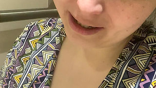 Orgasm in the Bathroom Stall
