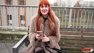 Soley Summer - Skinny Tall German Redhead Ginger Girl First Time Porn Casting