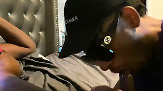 Beautiful amateur with big tits POV Blowjob