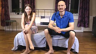 18 Years Old - Teenie Nailed Gently First Time Intercourse