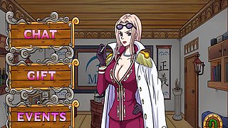 Anime cutie getting her pussy eaten by her step-sibling in a wild cartoon fantasy