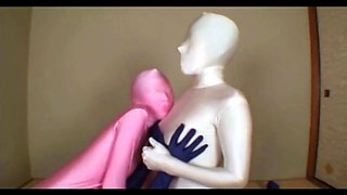 Asian threesome with hot doll cunt fingered and licked