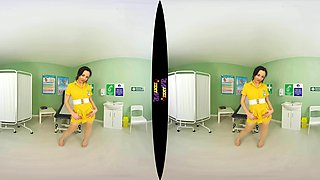 Student Nurse - Brunette Amateur Striptease - Sexlikereal