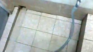 Malaysian Man Masturbates in a Toilet - Amateur Asian Solo