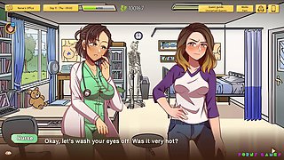 Visuelle novelle doctor, visual hentai, anime wizard