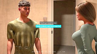 American blonde girlfriend in hot moments