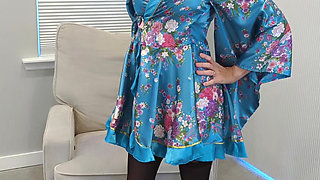 Sadie's Pretty Blue Robe