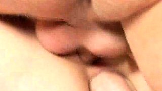 Seductive pornstar Genesis rubs clit while jumps anally a