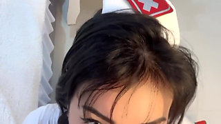 Sexy Nurse Blowjob