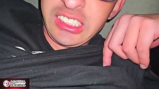 Agatha Breastfeeds in Sex in the Park, with Torn Pants