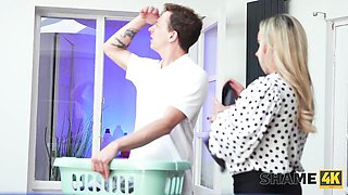 Lovely Eva and Benjamin's shame xxx