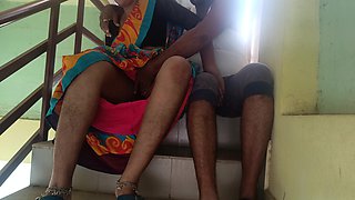 Chennai Cheating Wife Enjoying Doggy Style Fucking in Balcony