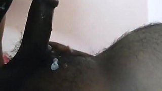 Cuckold Husband Wife After Fucking Cum Eating Husband in Her Pussy