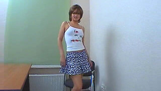 Russian Teen Filmed at First Anal Audition - Bic_111