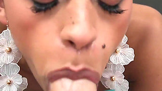 POV: Natasha Talks Dirty, Teases, Then Sucks and Fucks Her Friend’s Huge Cock Like a True Slut.