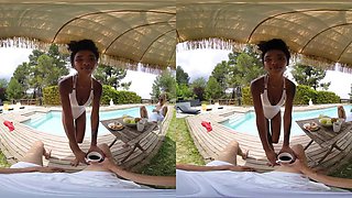Breakfast is served: Big Tits, Blowjob  Hardcore VR Porn