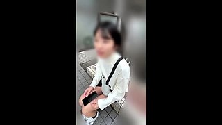 Marutahub seduces cheating girlfriend with huge booty for creampie sex in room