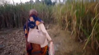 bhabhi ko ganne ke khet me chudai kiya