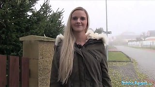 Public agent katy pearl gets her Tight Pussy screwed in a car