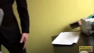 Pascalssubsluts - pretty Mea Melone hardfucked in both fuck-holes