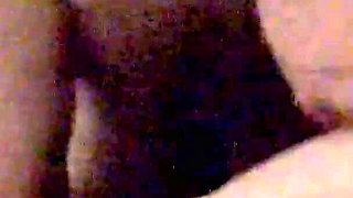 The stepson jerked off on the stepmother and got caught, had to tear off her pussy hard