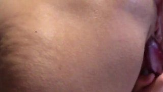 Hot MILF Gets a Huge Buttplug and Anal Beads Inserted in Her Ass by Hubby