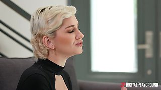 Skye Blue's Wild Interview in a Sultry Scene