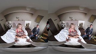 Zlata Shine VR Porn: Disturbing The Peace - DarkRoomVR