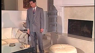 Guy picks up a girl and fucks her in the sofa