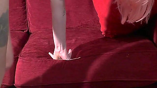 Trampled in Pantyhose