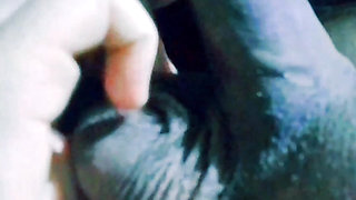 Gf sucking black cock