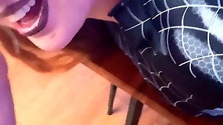 Spider Girl Used Hard - DP, Ass Slapping & Loss of Control