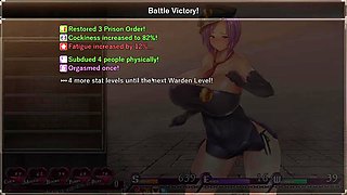 Karryn s prison - Riot on level 3!! busty warden takes on horny riot: Big Tits, Big Ass  Babe Porn